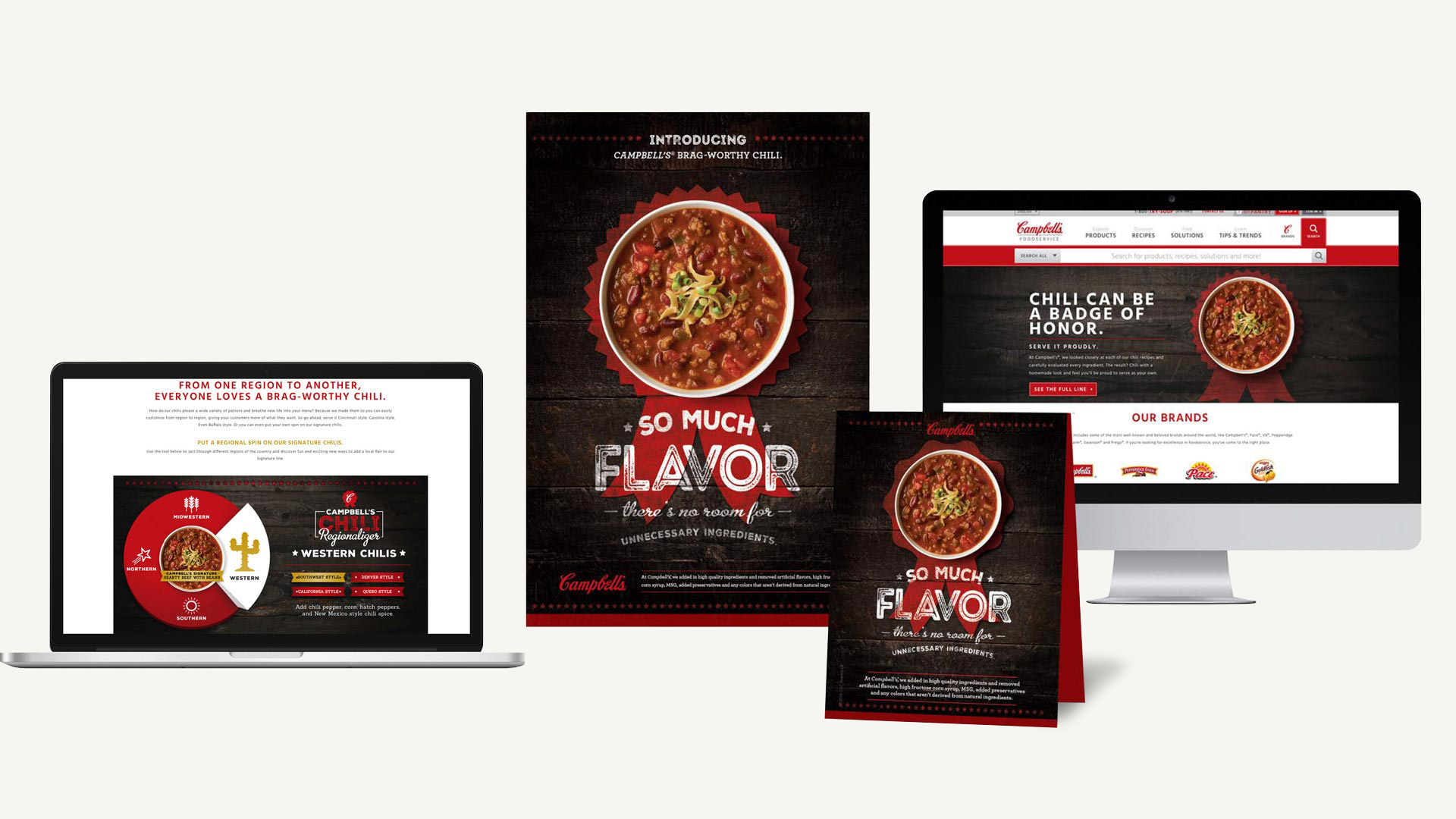 We supported the launch of their reinvented chilis, the first clean-label product release.
