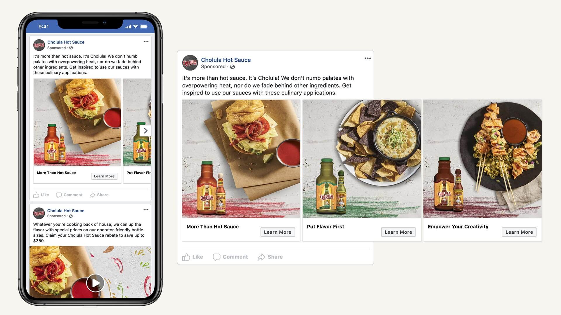 Our paid social campaign—covering canvas, carousel and other ads targeting by job title—became wildly successful.