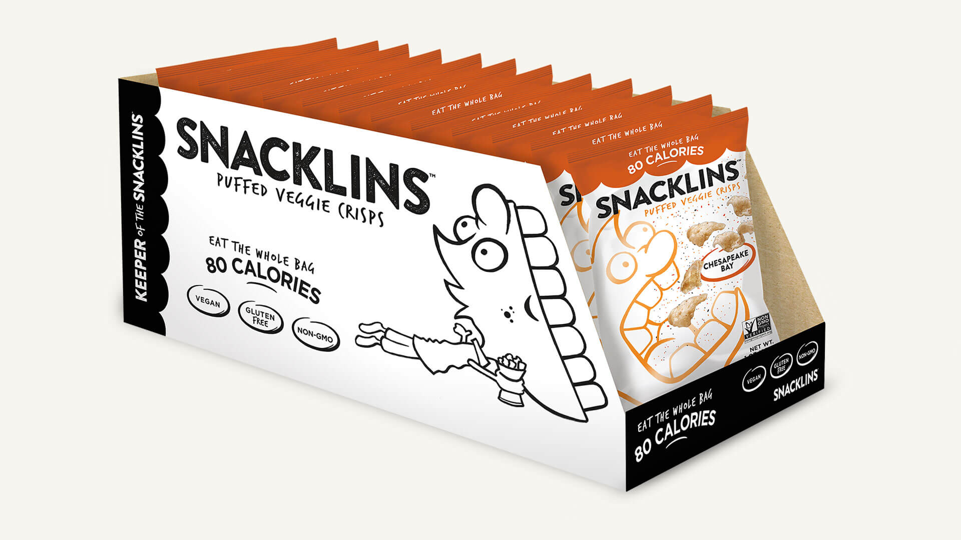 We wanted our shipping containers to reflect the brand, while also displaying key informative claims and being easy to open.