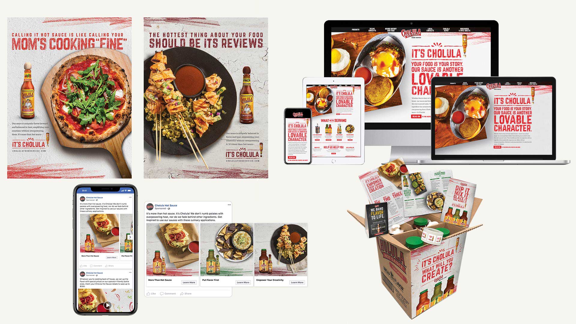 Cholula Foodservice – Integrated Branding Campaign – Silver ADDY