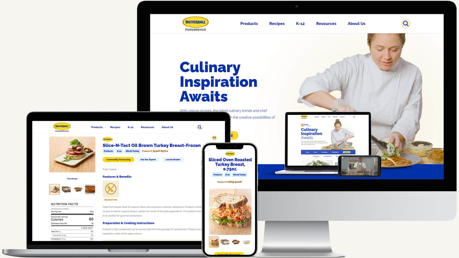 New Responsive Website