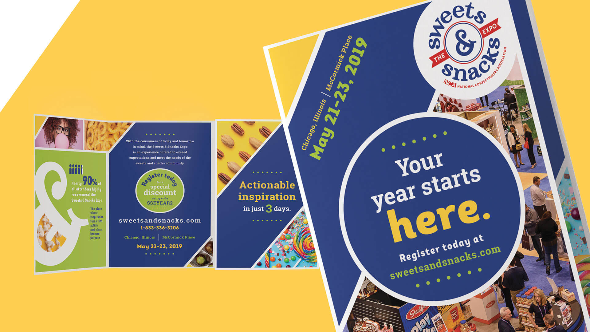 Attendees recognize that even though the show takes place in May, the actionable inspiration the Sweets & Snacks Expo provides makes it the true start to their year and yearly success.