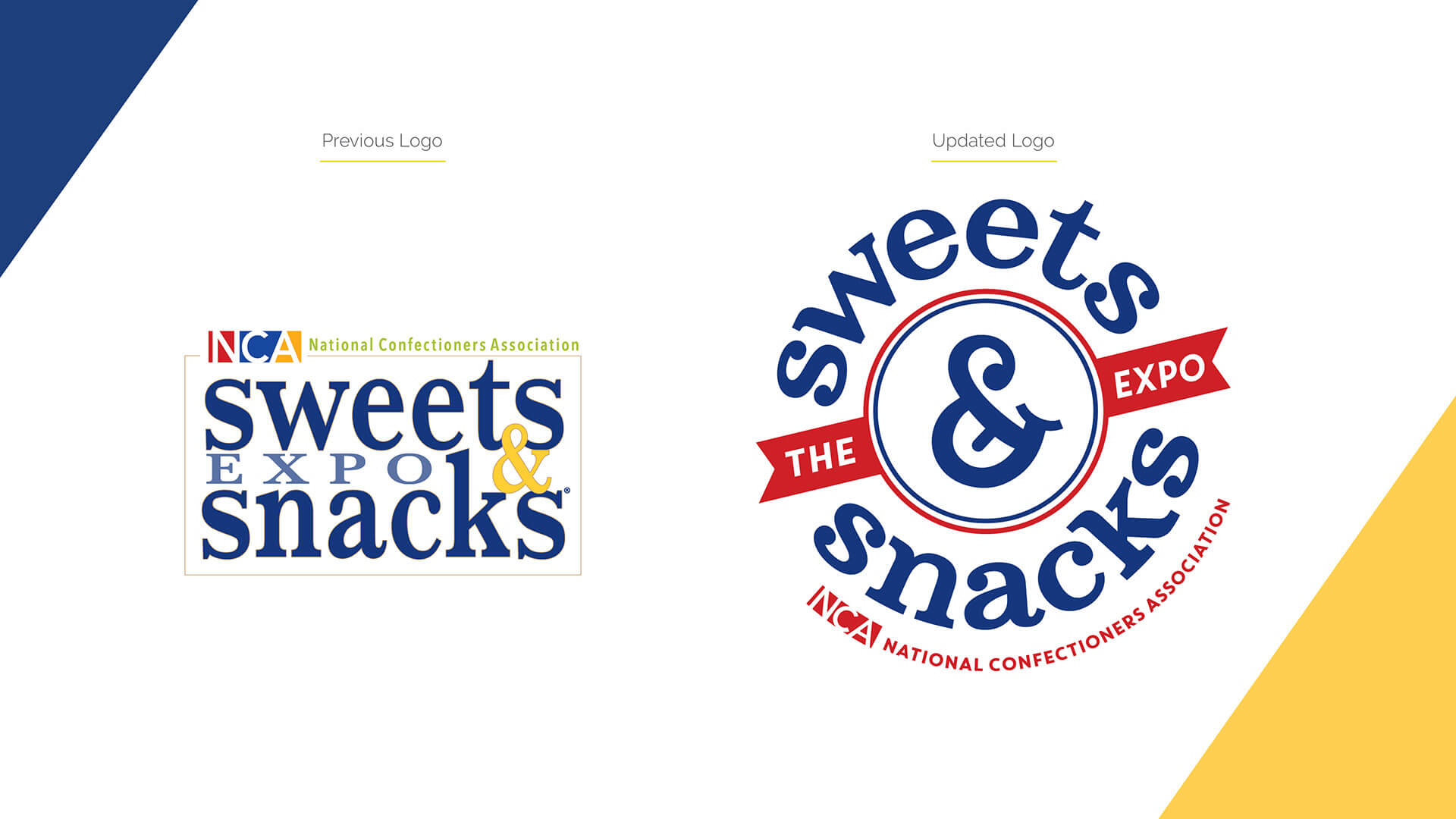 Our new logo captures the whimsy and innocence inherent in an industry full of treats.